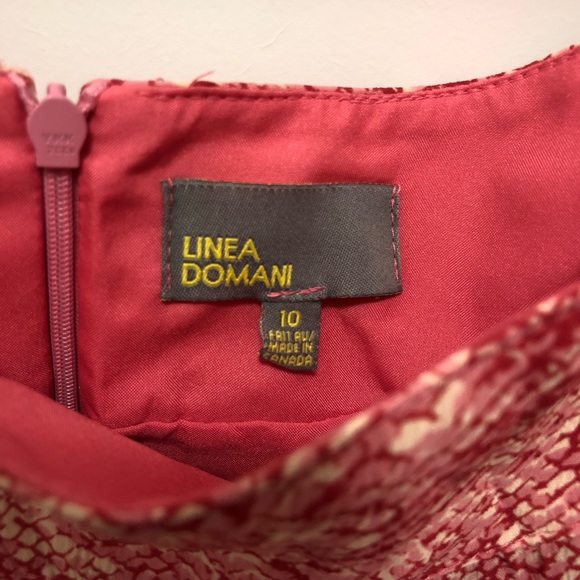 🇨🇦 LINEA DOMANI Vintage 100% Cotton,Sleeveless Top and Full Skirt Set Snake Skin - Picture 7 of 12